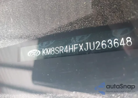 2018 Hyundai Santa Fe Se Ultimate из США, поврежденный, VIN KM8SR4HFXJU263648